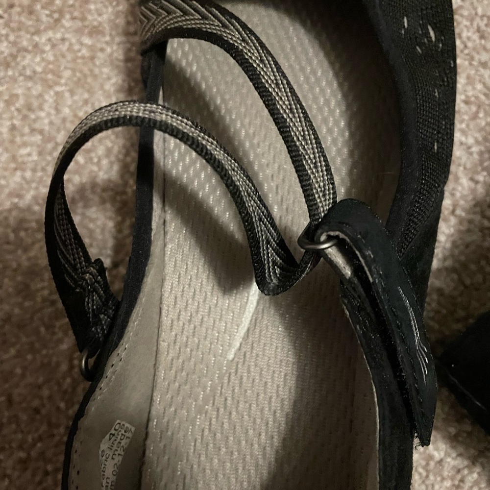 Dansko Black Leather Shoes 40 VGUC - Picture 3 of 6